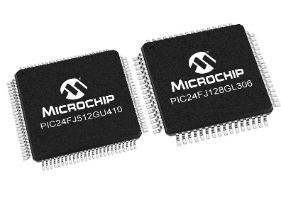 微芯片最新的低功耗MCU, PIC24F