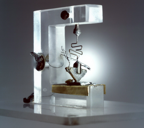 The first assembled transistor