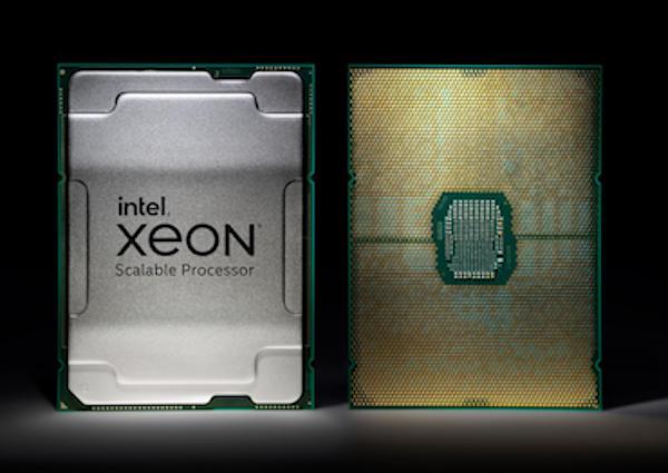 英特尔第三代Xeon x86数据中心处理器。